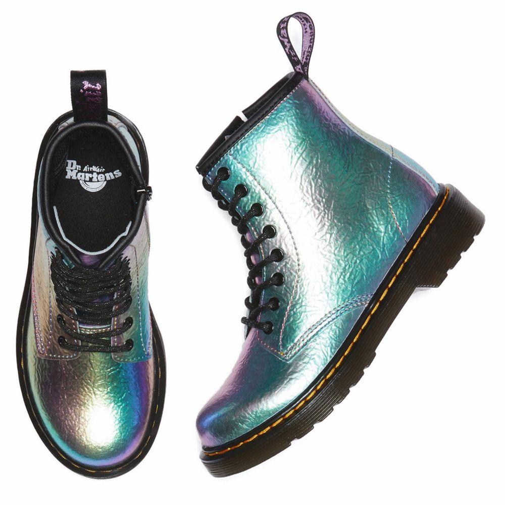 Girls rainbow doc on sale martens