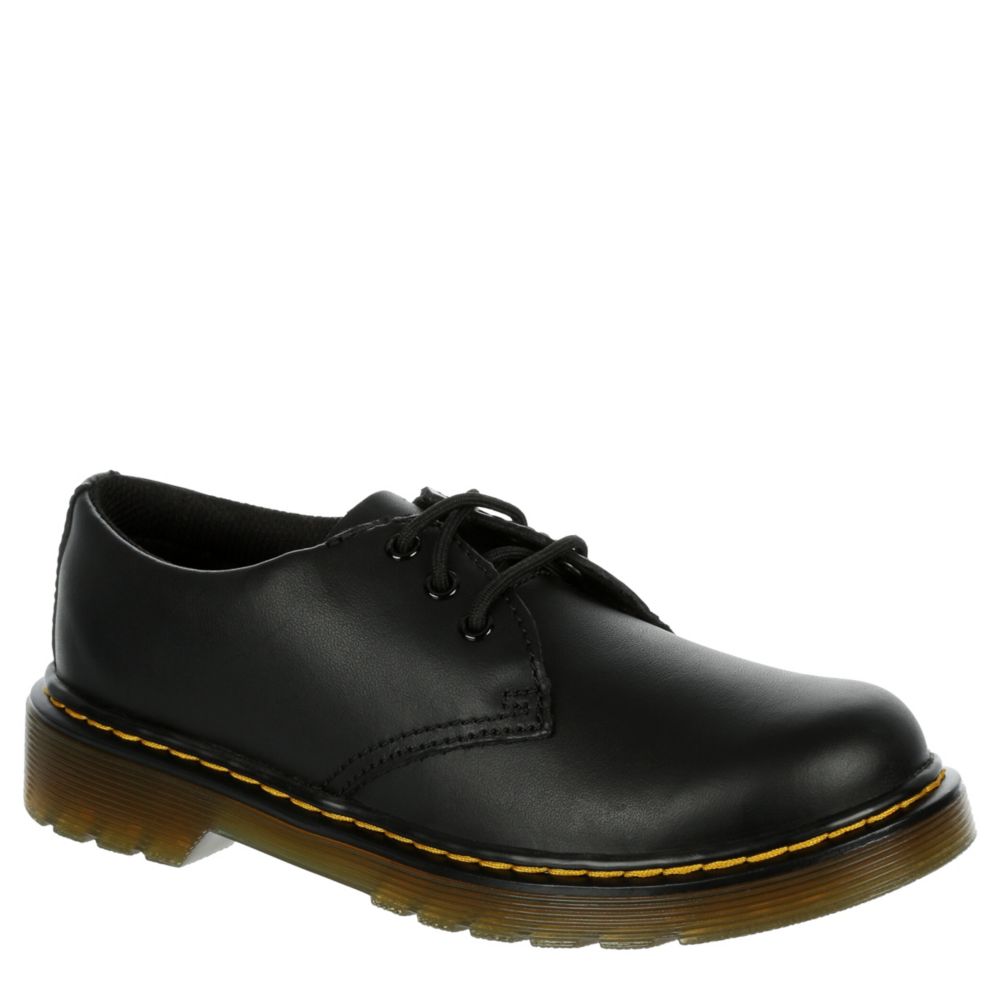 Black Dr.martens Boys Little big Kid 1461 J Dress Shoe Rack Room Shoes