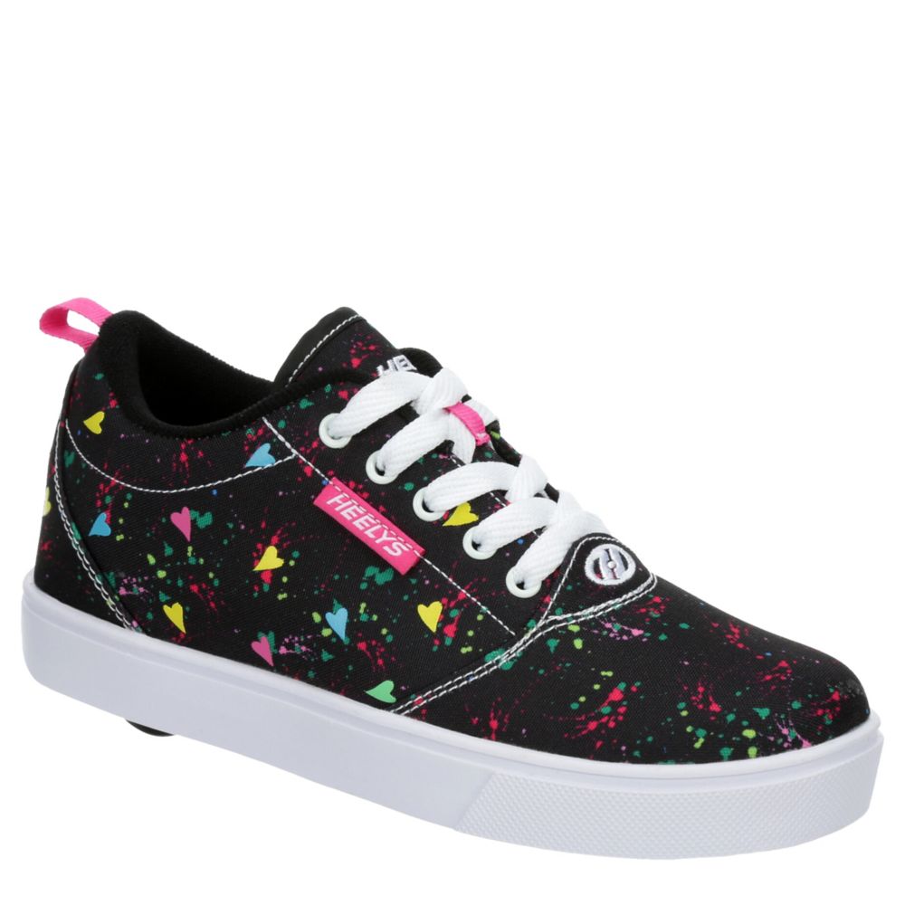 GIRLS LITTLE BIG KID PRO 20 PRINTS SNEAKER BLACK