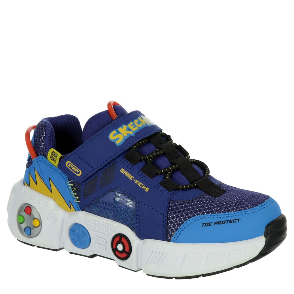 Tenis Skechers Sport: Game Kicks - Lil Gametronix para Bebé Niño