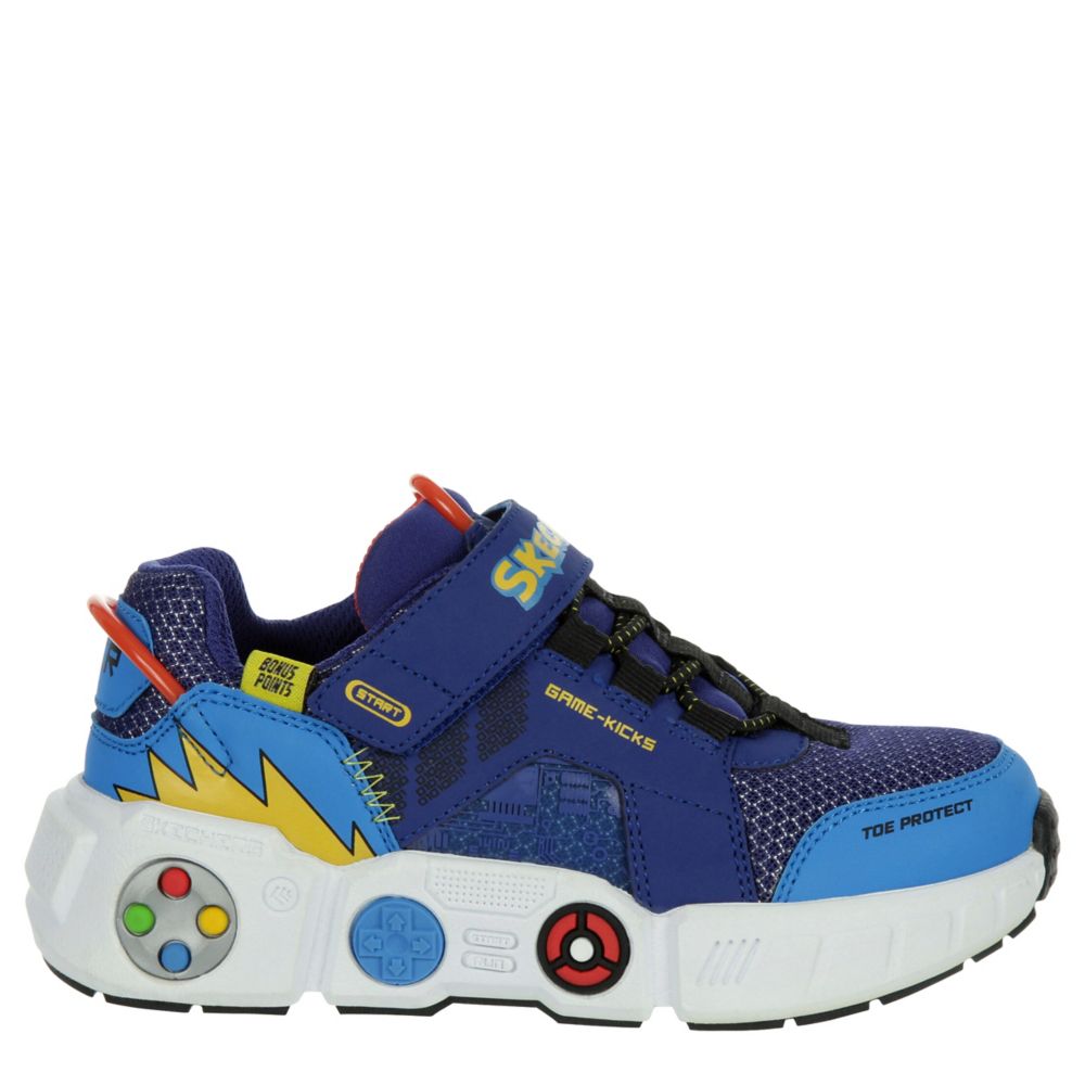 Tenis Skechers Sport: Game Kicks - Lil Gametronix para Bebé Niño