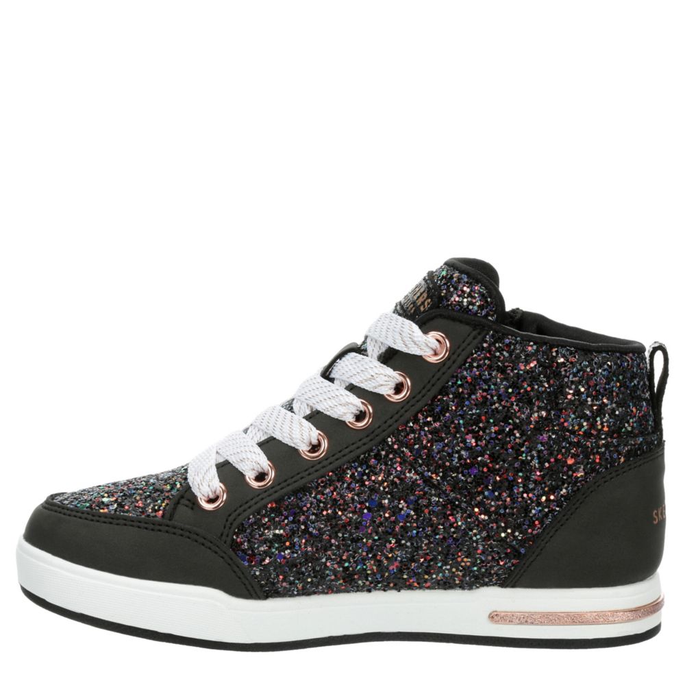 Multicolor Girls Shoutouts 2.0 - Glitter Steps Hi Top Sneaker, Skechers