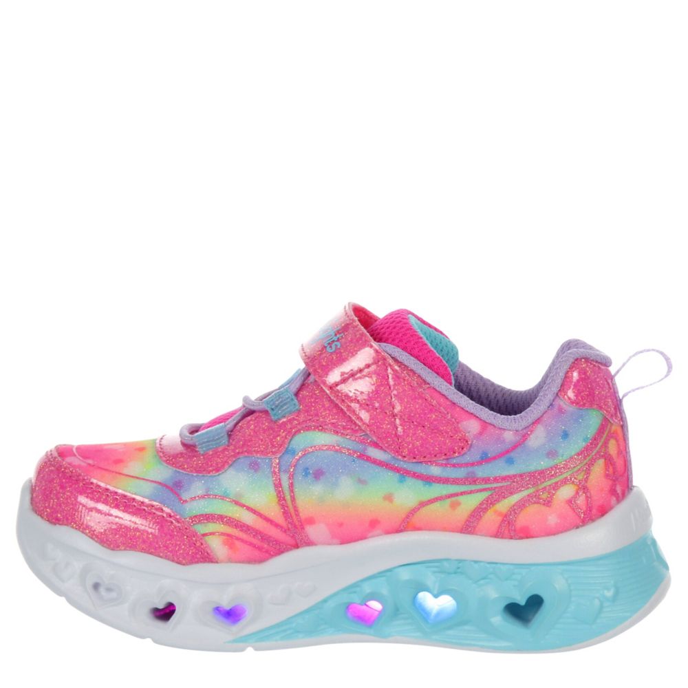 Toddler Rack Light Girls Pink Shoes | Sneaker Twisty Brights | Up Skechers Room