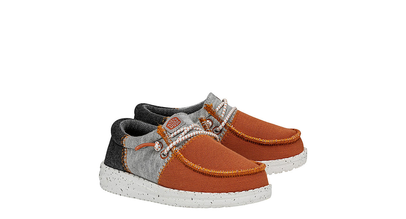Læge resterende moden Orange Heydude Boys Toddler Wally Tri Varsity Slip On Sneaker | Casual  Shoes | Rack Room Shoes