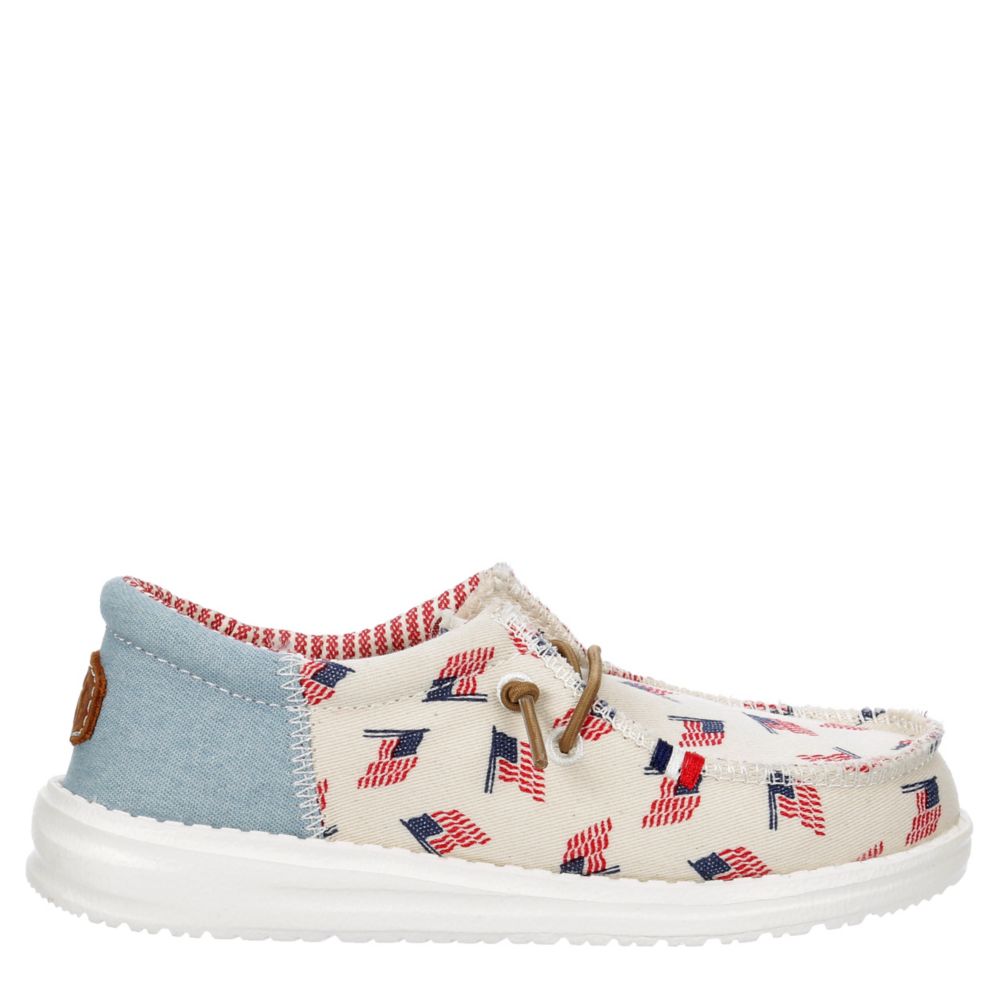 BOYS WALLY YOUTH AMERICANA SLIP ON SNEAKER