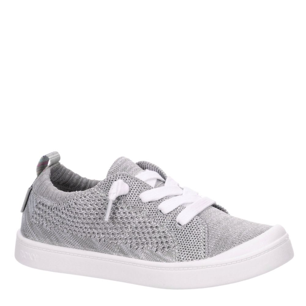 Grey Roxy Girls Little-big Kid Bayshore Slip On Sneaker | Rack Room Shoes