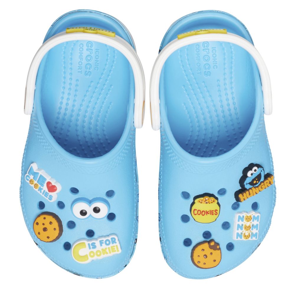 BOYS TODDLER COOKIE MONSTER CLASSIC CLOG