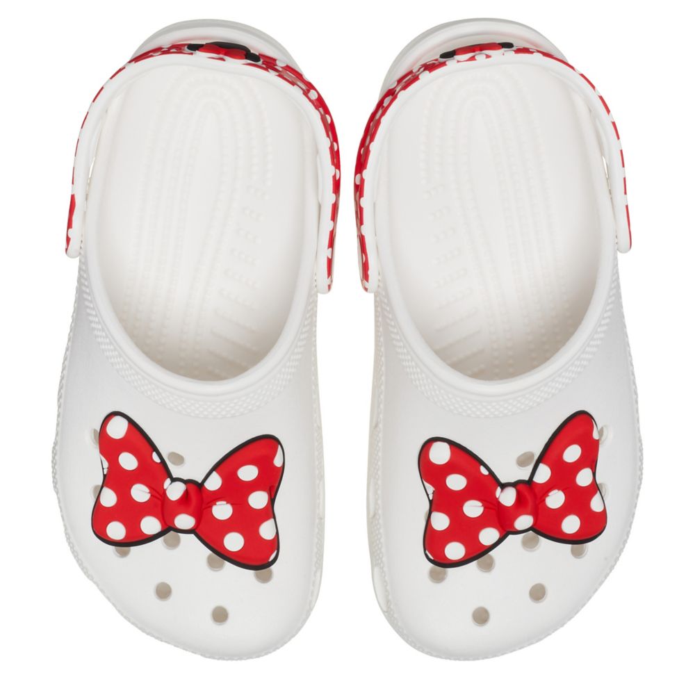 White disney outlet crocs