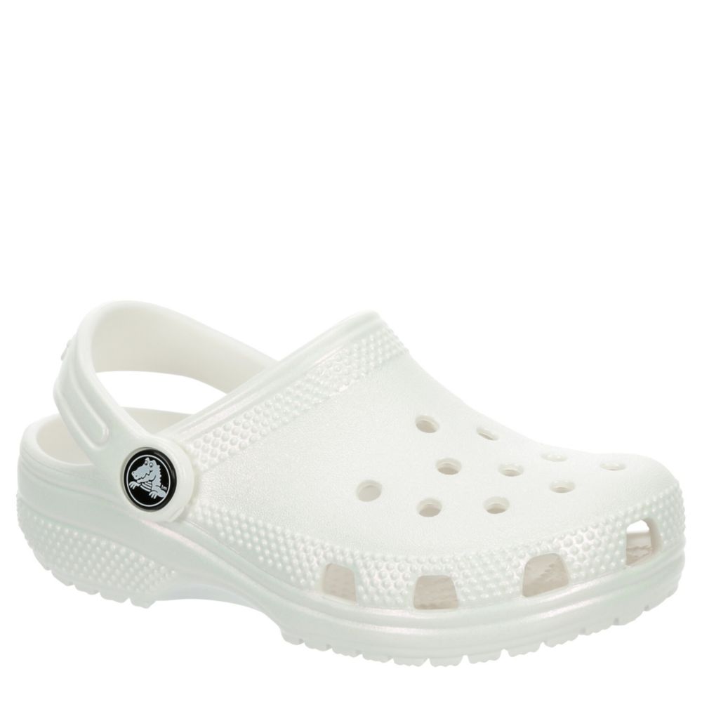 White store toddler crocs