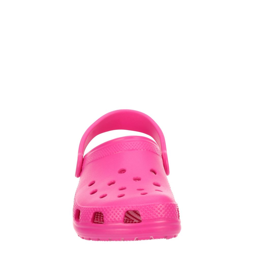 Bright Pink Crocs Girls Classic Clog Casual Shoes Rack Room Shoes
