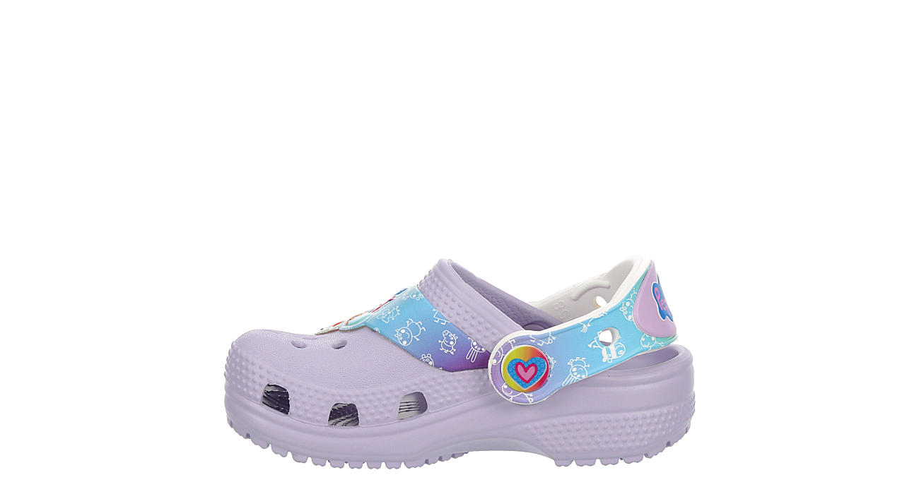 Purple Infant Peppa Pig Crocs | Casual Shoes | Rack Room Shoes