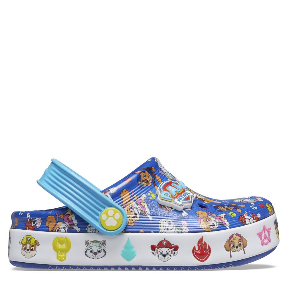 BOYS TODDLER PAW PATROL OFF COURT CLOG