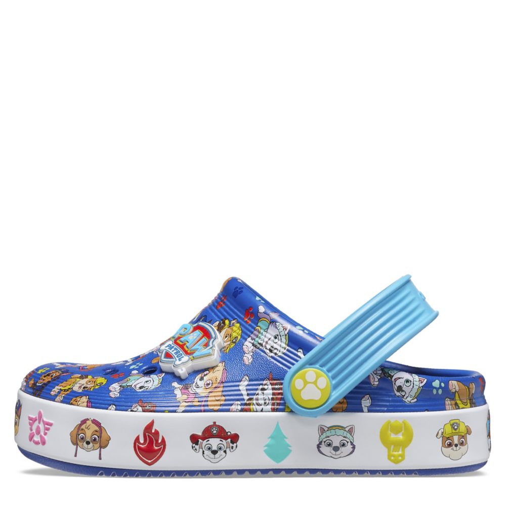 BOYS TODDLER PAW PATROL OFF COURT CLOG