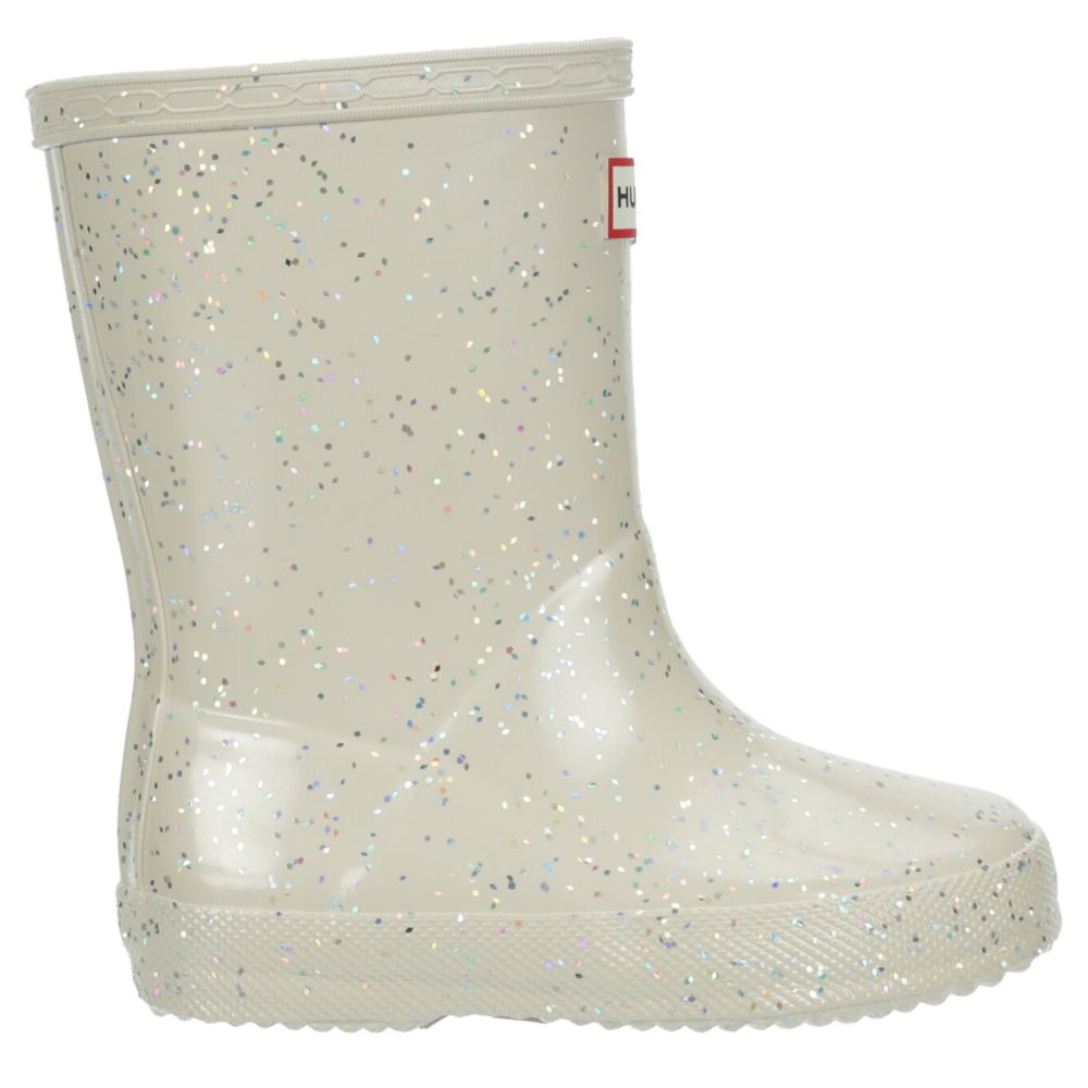 GIRLS TODDLER FIRST CLASSIC GIANT GLITTER RAIN BOOT