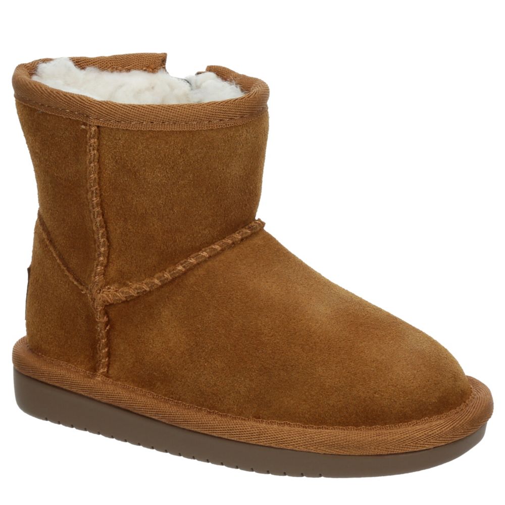 KOOLABURRA by UGG GIRLS TODDLER LITTLE KID KOOLA MINI FUR BOOT CHESTNUT