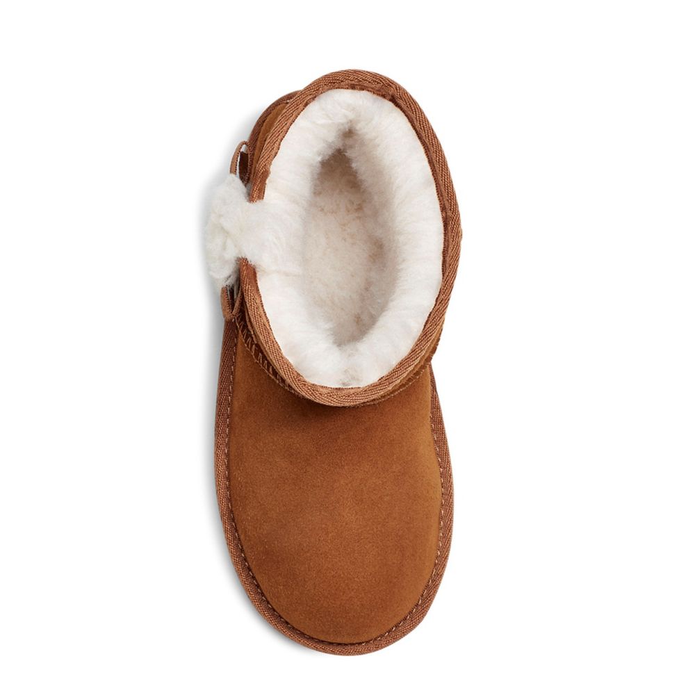 Chestnut Girls Little big Kid Victoria Mini Fur Boot Koolaburra