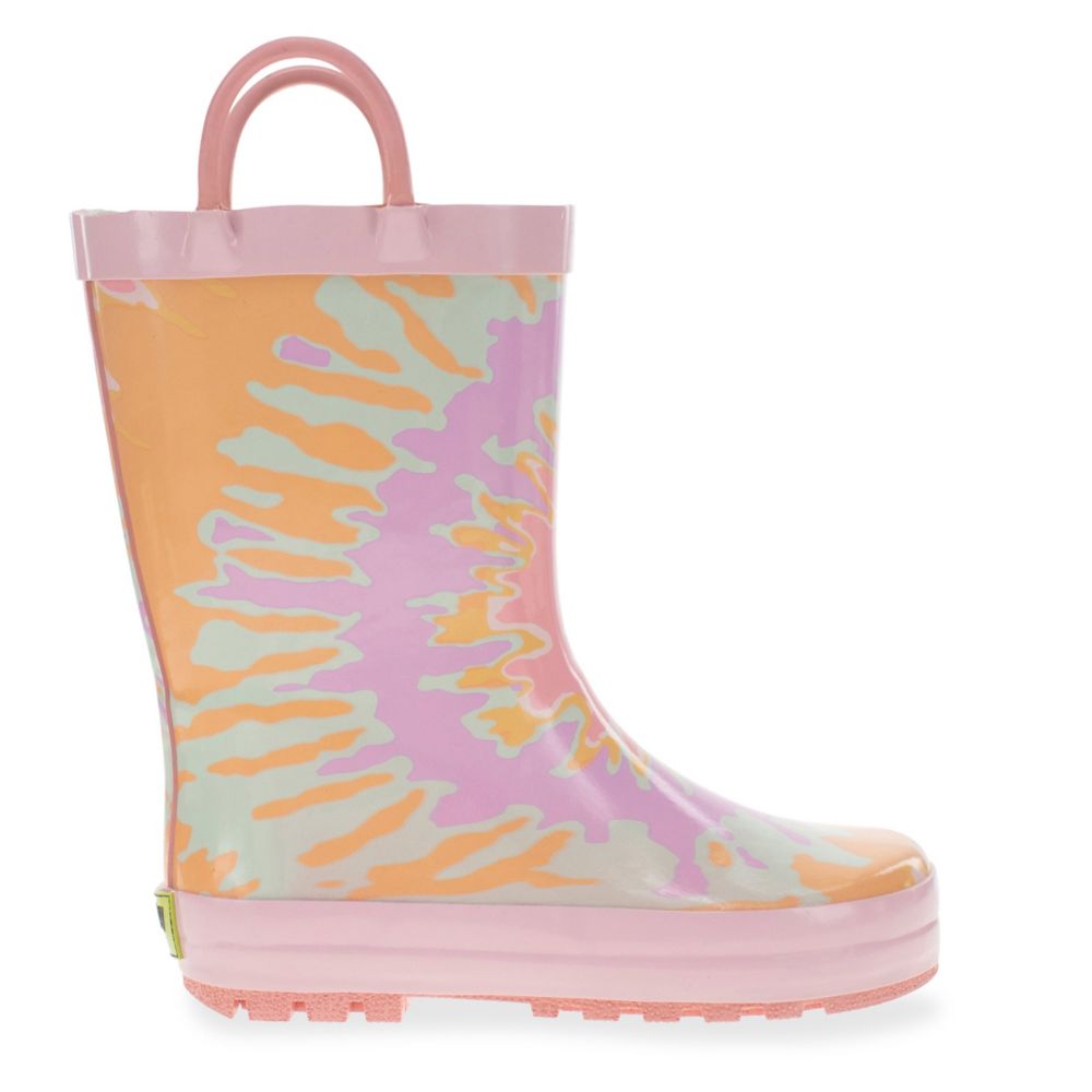 GIRLS TODDLER TIE DYE DREAM RAIN BOOT