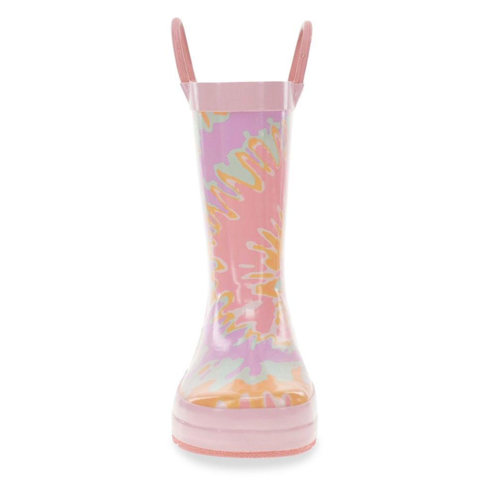 GIRLS TODDLER TIE DYE DREAM RAIN BOOT