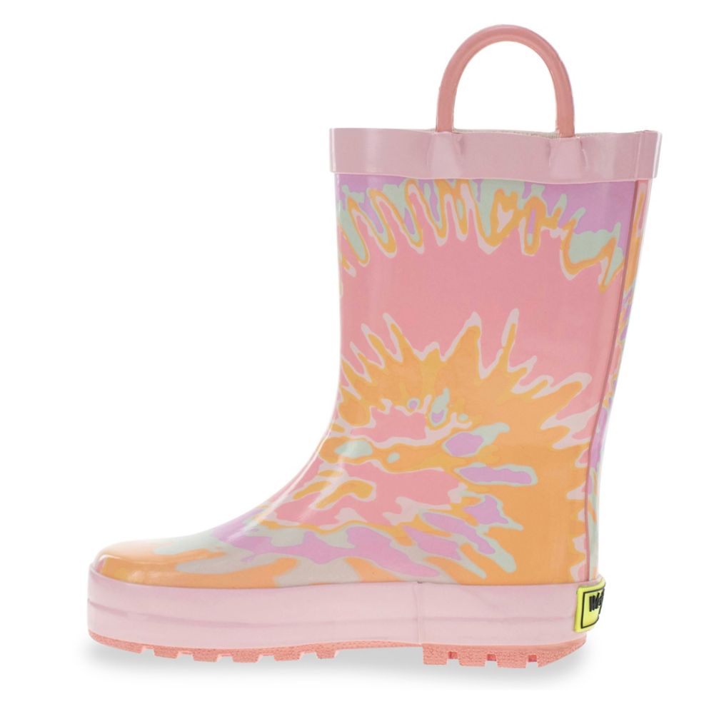 GIRLS TODDLER TIE DYE DREAM RAIN BOOT