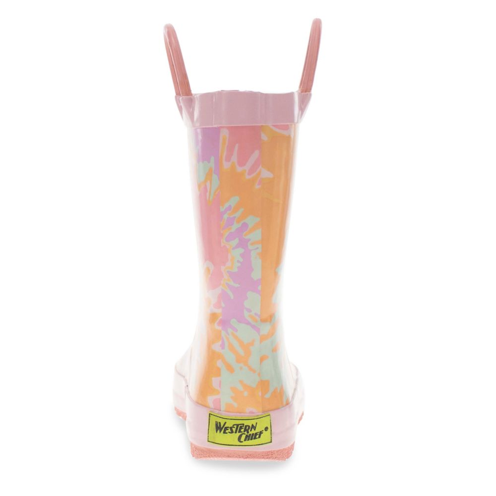 GIRLS TODDLER TIE DYE DREAM RAIN BOOT