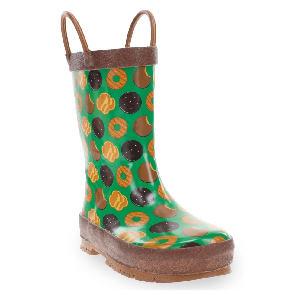 GIRLS TODDLER ITS RAINING COOKIES RAIN BOOT