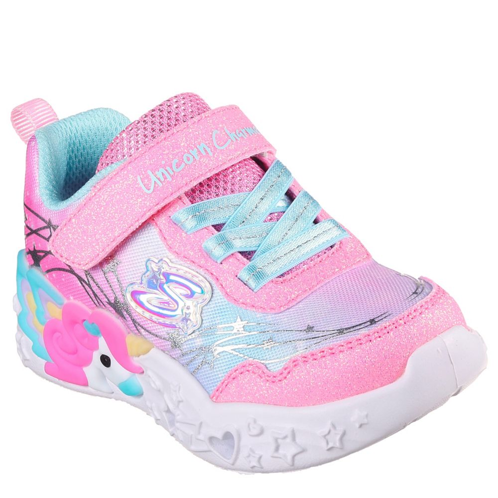 GIRLS TODDLER UNICORN DREAMS LIGHT UP SNEAKER