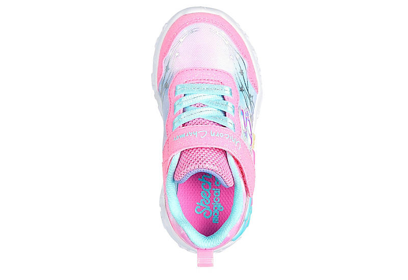Multicolor Girls Toddler Unicorn Dreams Light Up Sneaker | Skechers ...