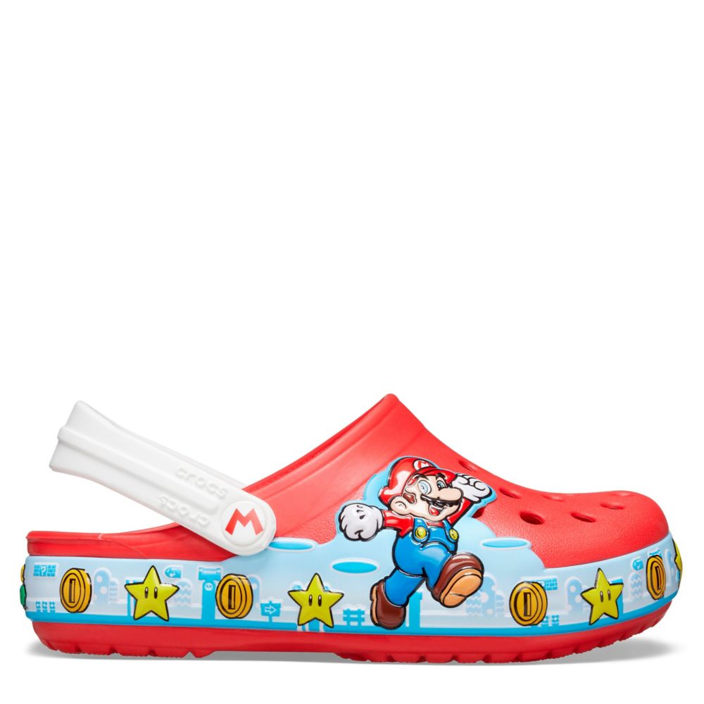 Kids discount mario crocs