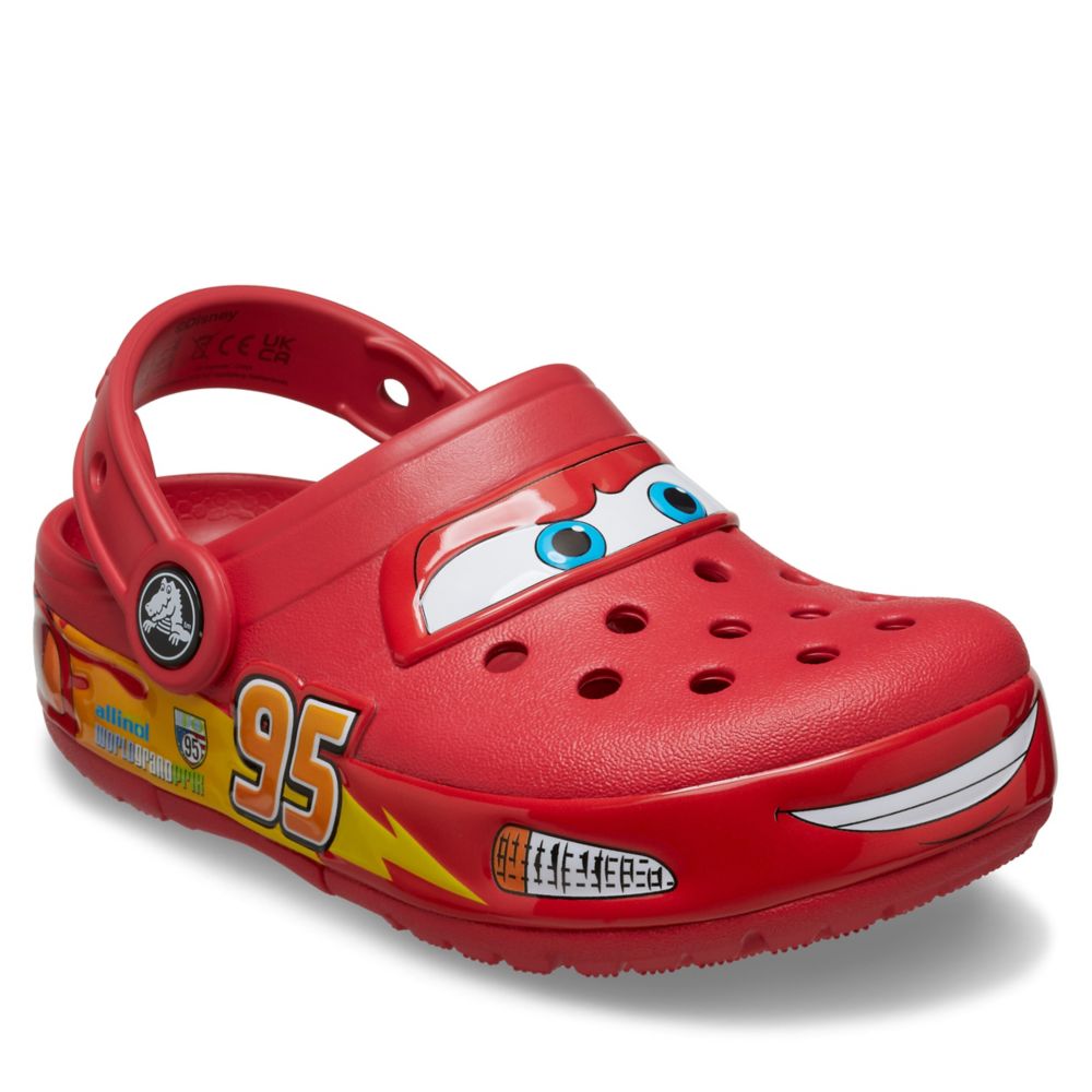 Crocs Classic Lightning McQueen Clog - Toddler - Red