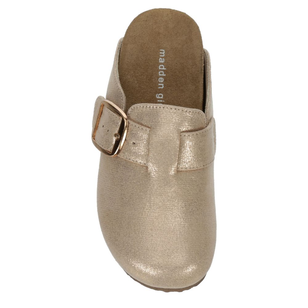 Madden girl best sale birkenstocks rose gold