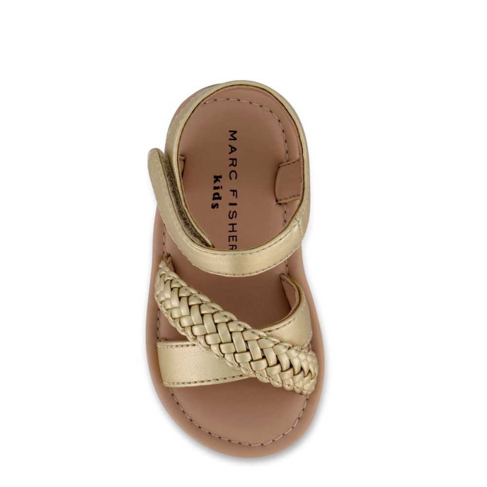 GIRLS TODDLER APPLE BRAID STRAP SANDAL