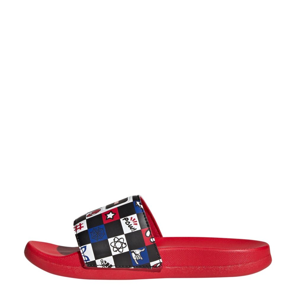 BOYS LITTLE KID SPIDERMAN ADILETTE COMFORT SANDAL