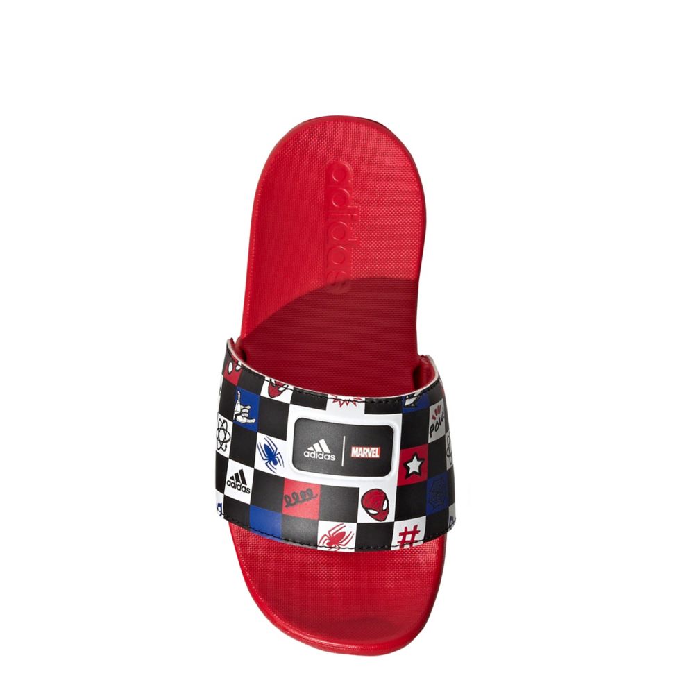 BOYS LITTLE KID SPIDERMAN ADILETTE COMFORT SANDAL