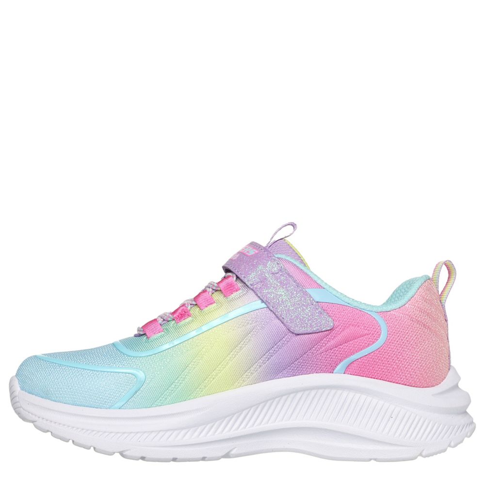 GIRLS LITTLE KID RAINBOW CRUISERS LIGHT UP SNEAKER