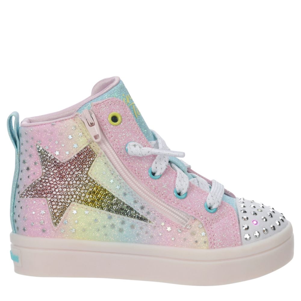 Multicolor Skechers Girls Toddler Twi-lites 2.0 - Star Zips Light Up ...