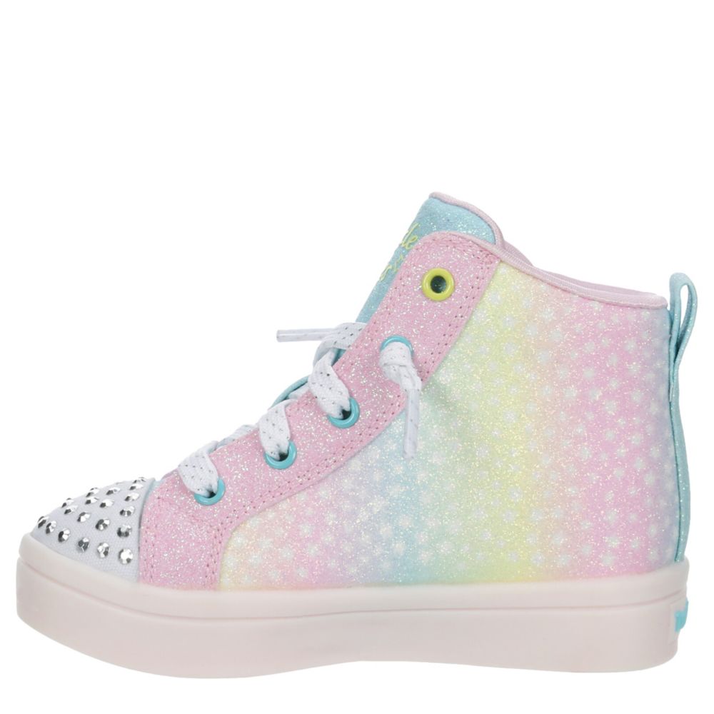 GIRLS TODDLER TWI-LITES 2.0 - STAR ZIPS LIGHT UP SNEAKER