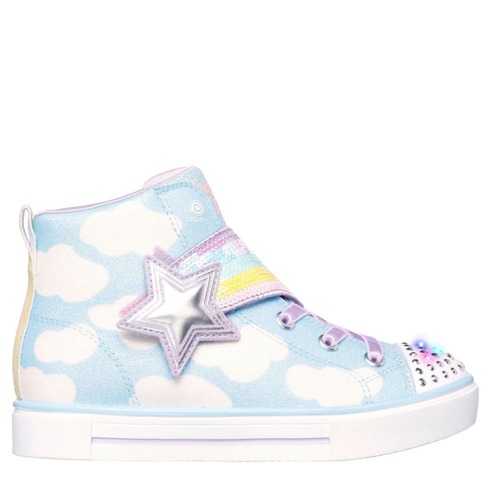 Multicolor Skechers Girls Twinkle Sparks - Shooting Star Light Up ...