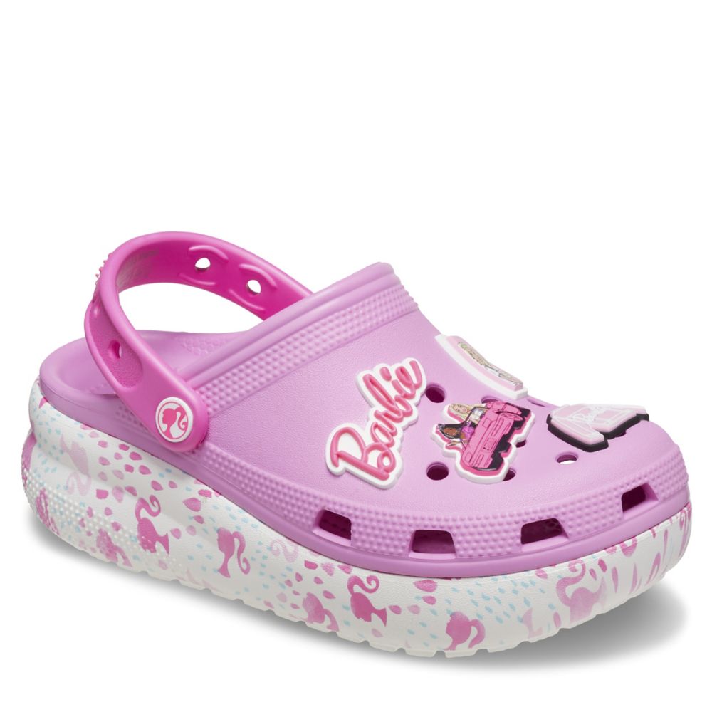 Barbie Big Kid Little Kid Barbie Hi Top Girl's Bright Pink Sneaker Size 3M 703210 | Rack Room