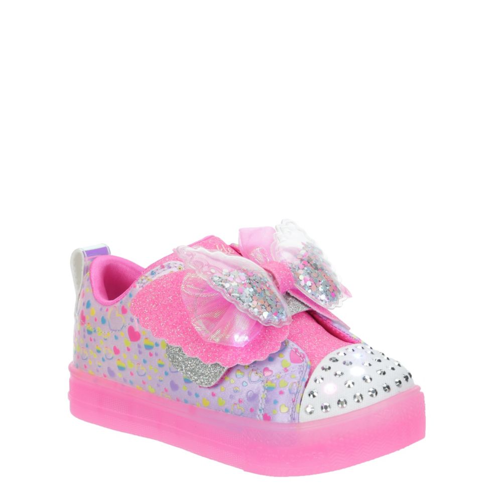 GIRLS TODDLER SHUFFLE BRIGHTS LIGHTED SNEAKER