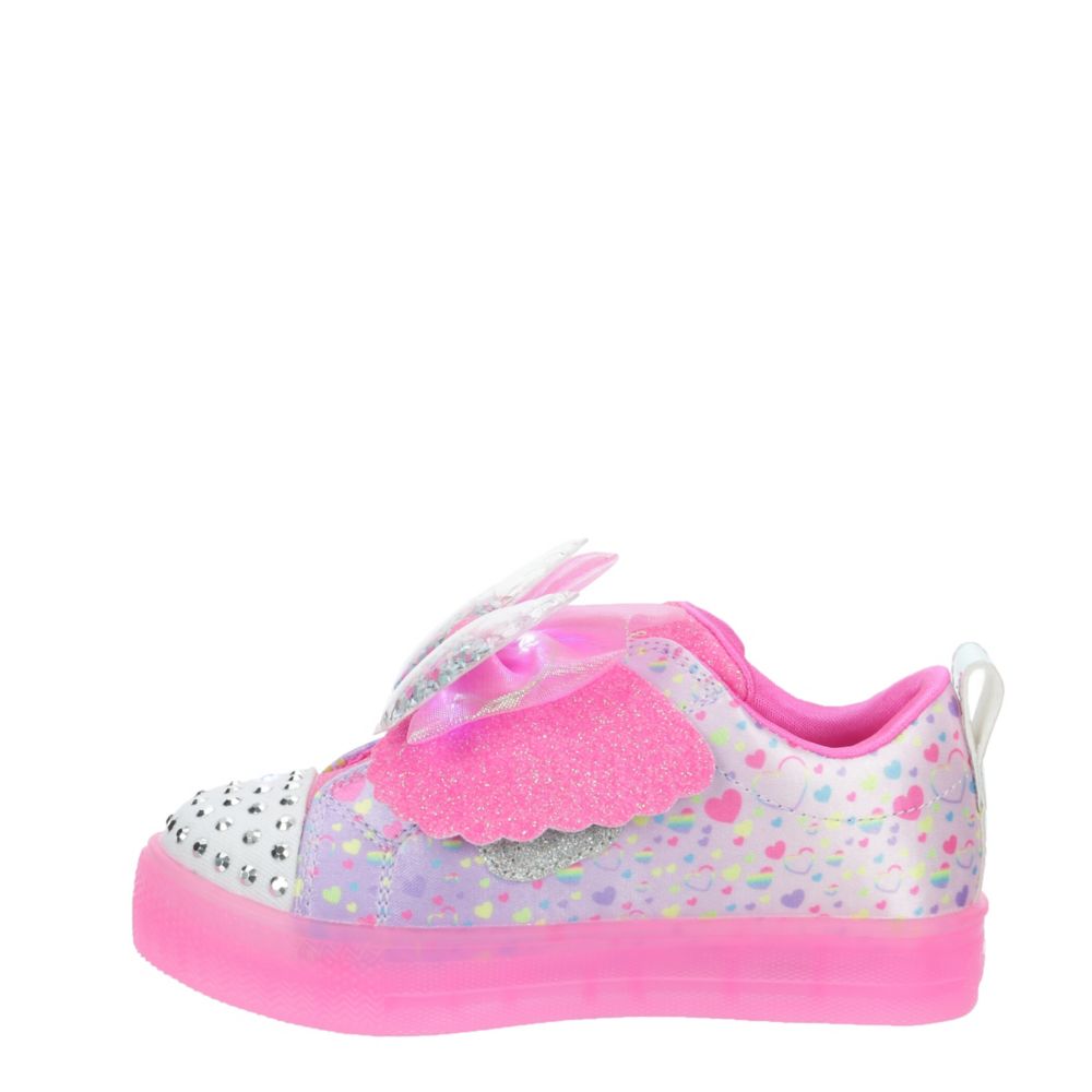 GIRLS TODDLER SHUFFLE BRIGHTS LIGHTED SNEAKER