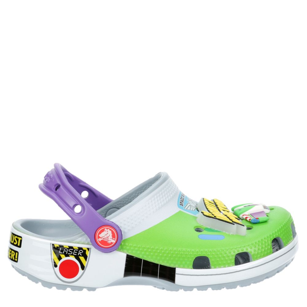 BOYS TODDLER TOY STORY BUZZ LIGHTYEAR CLASSIC CLOG