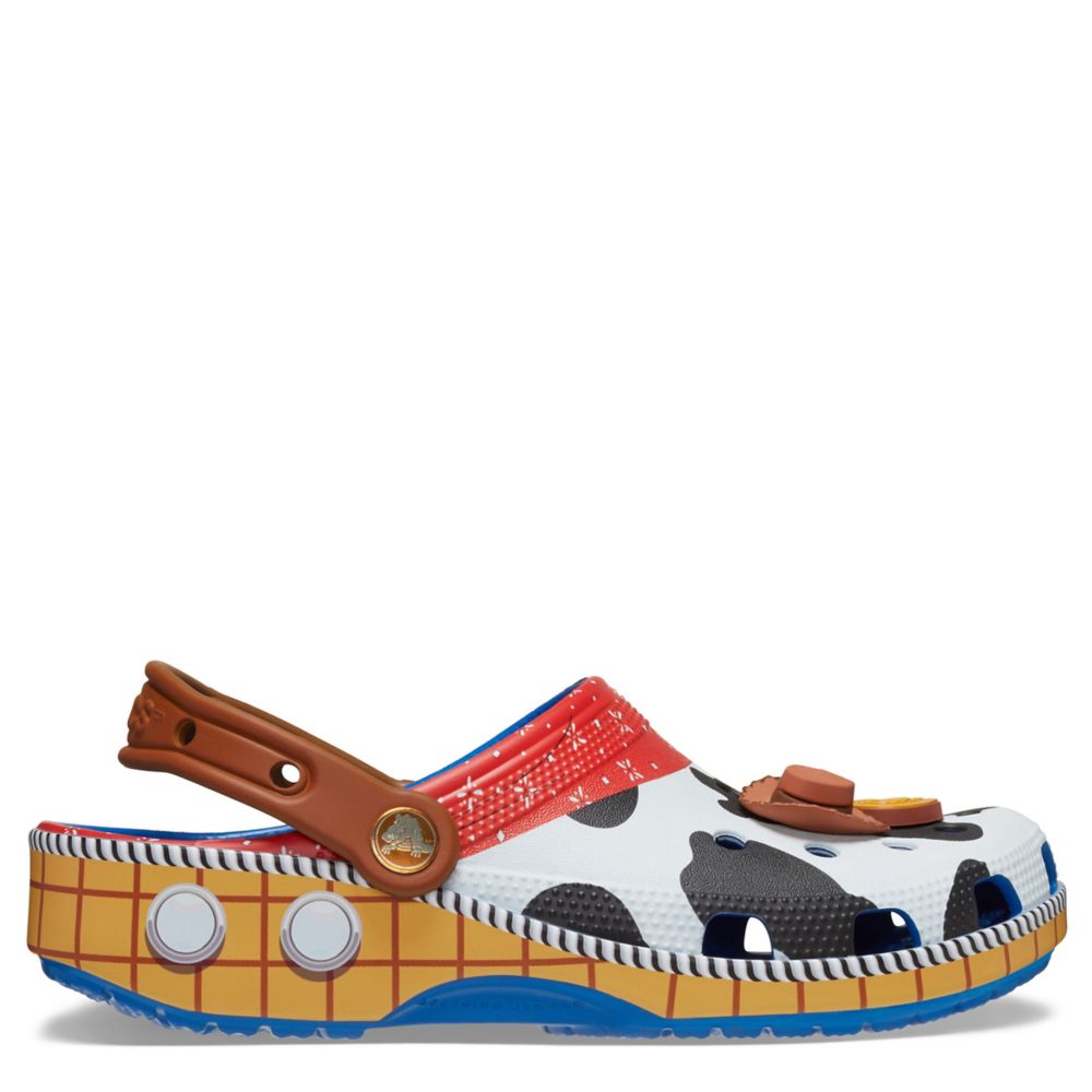 BOYS TODDLER TOY STORY WOODY CLASSIC CLOG - BLUE