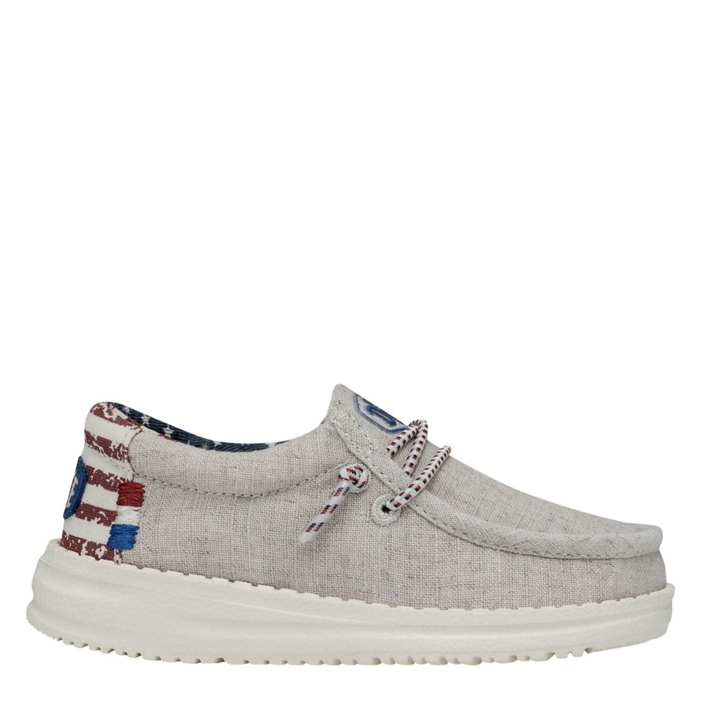 BOYS WALLY TODDLER AMERICANA SLIP ON SNEAKER