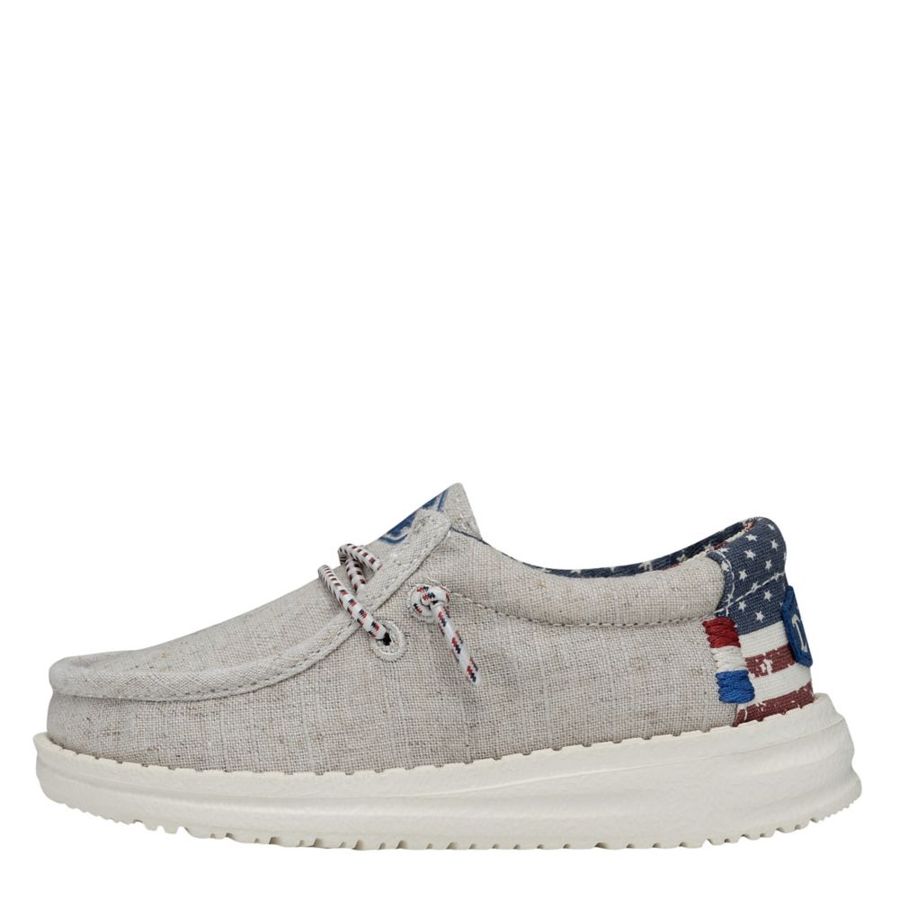 BOYS WALLY TODDLER AMERICANA SLIP ON SNEAKER