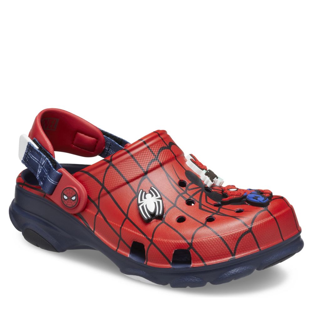 Spiderman crocs toddler on sale