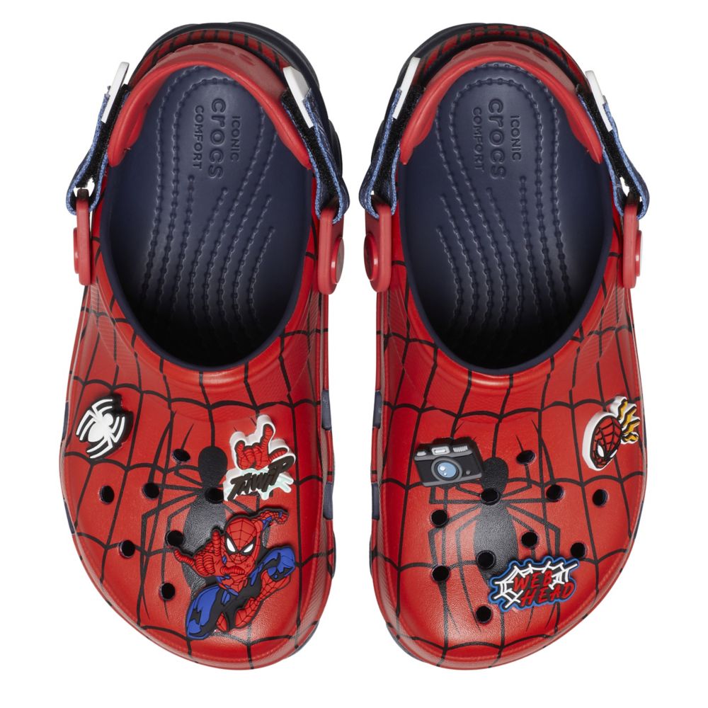 Spiderman best sale crocs toddler