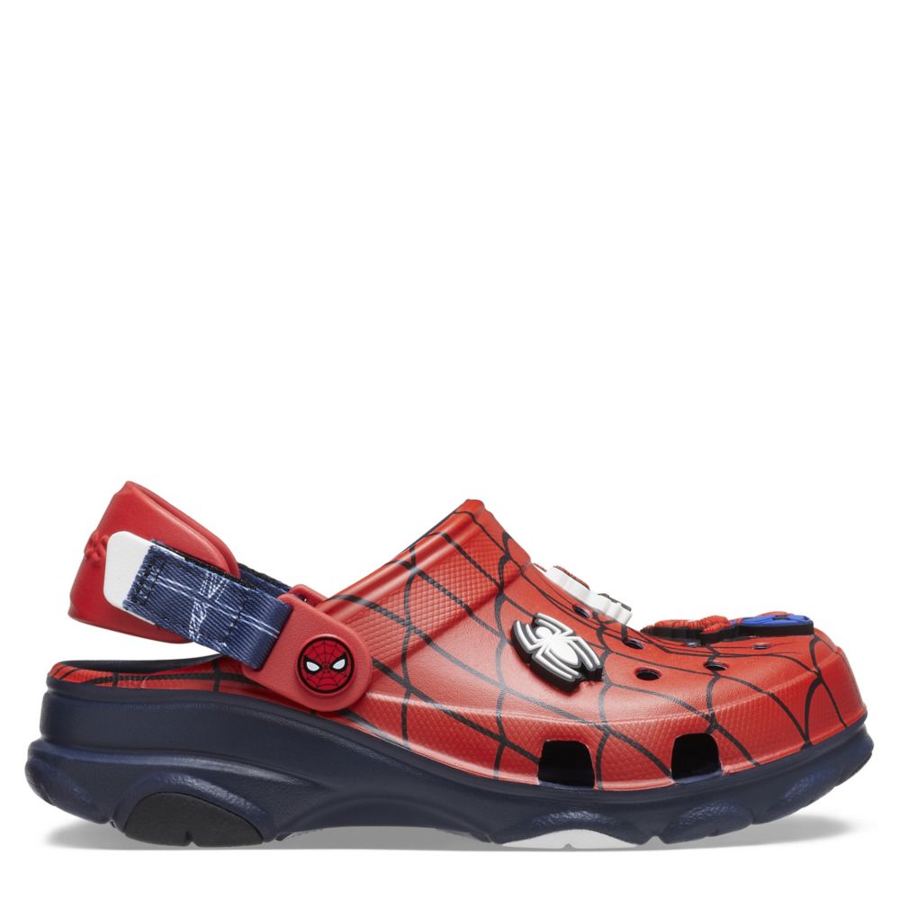 BOYS LITTLE-BIG KID SPIDER-MAN ALL TERRAIN CLOG - NAVY