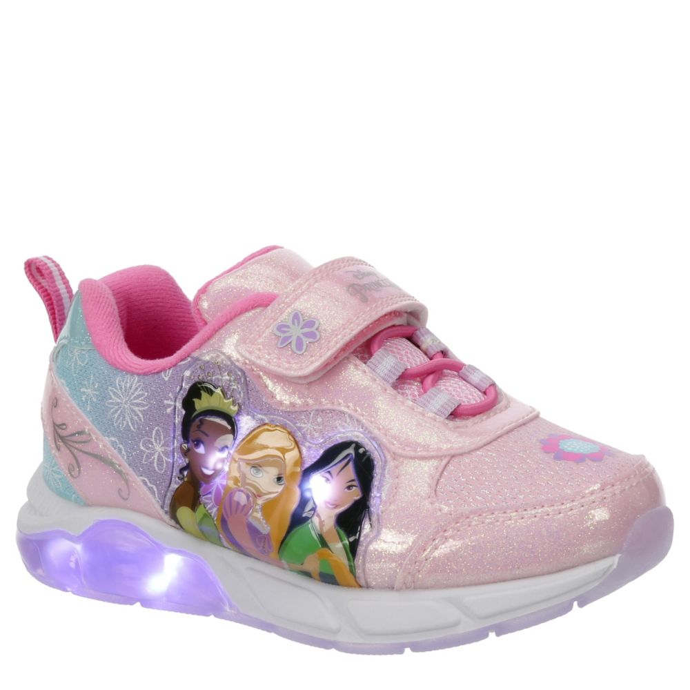 GIRLS TODDLER-LITTLE KID PRINCESS LIGHT UP SNEAKER