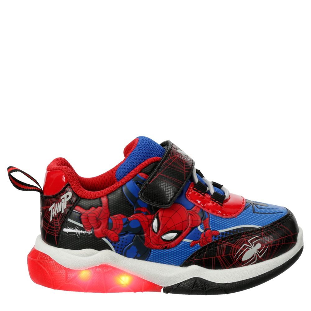 BOYS TODDLER-LITTLE KID SPIDERMAN LIGHT UP SNEAKER