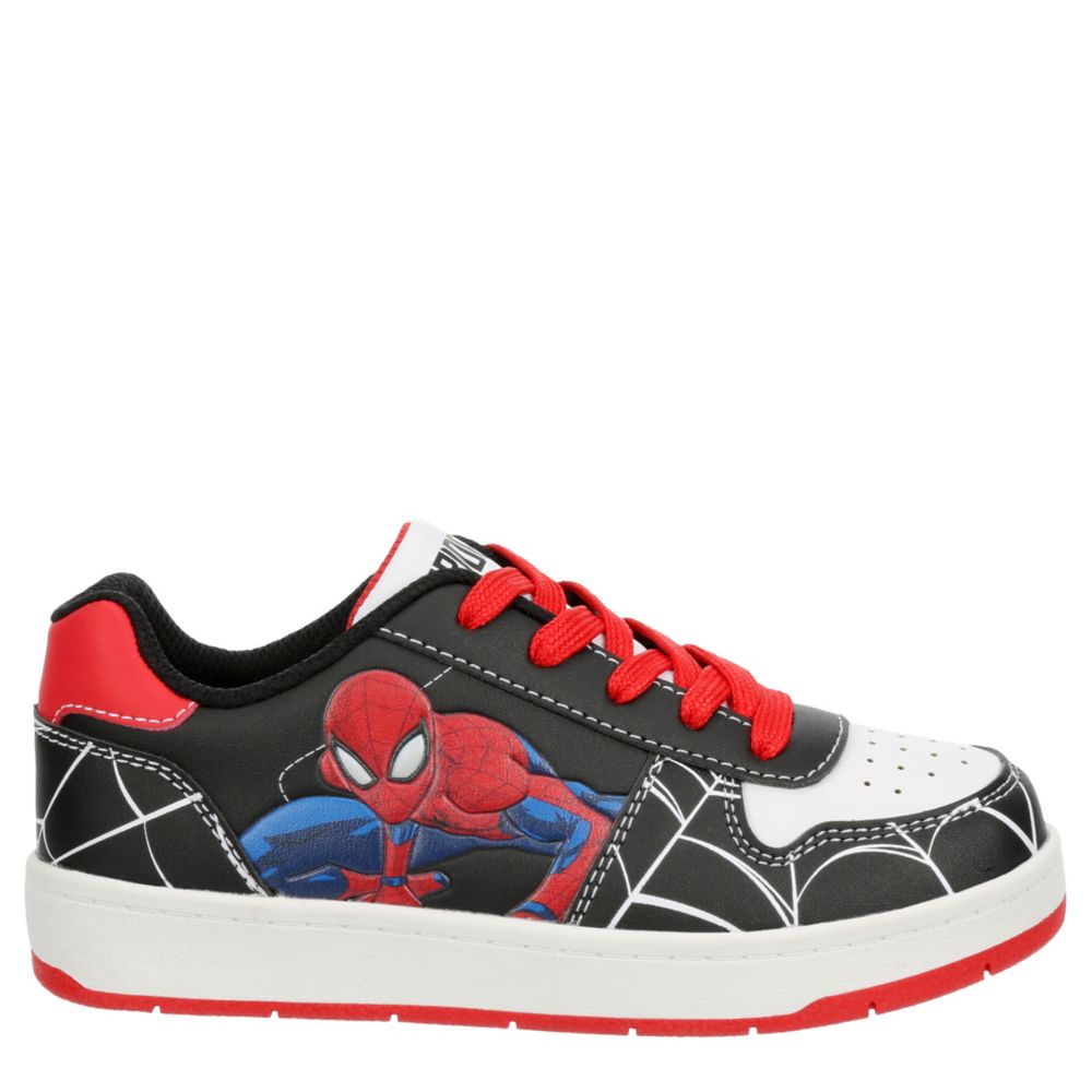 SPIDERMAN BOYS TODDLER LITTLE KID SPIDERMAN SNEAKER BLACK